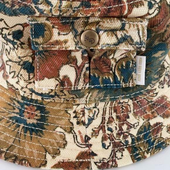 aime leon dore carpenter bucket hat in sun floral - Picture 5 of 7